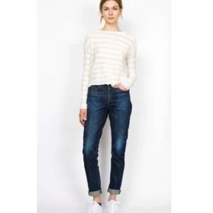 rag & bone Dark Wash Blue Straight-Leg Jeans